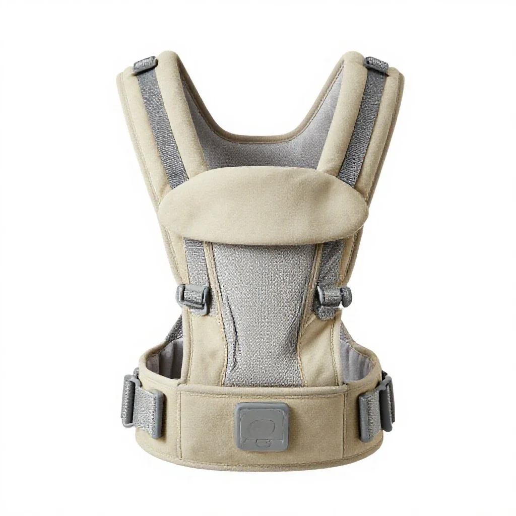 Baby carrier harness isolated on a white background