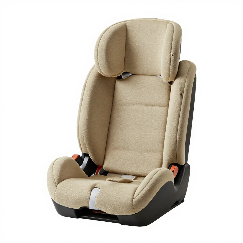 Car seat isolated on a white background