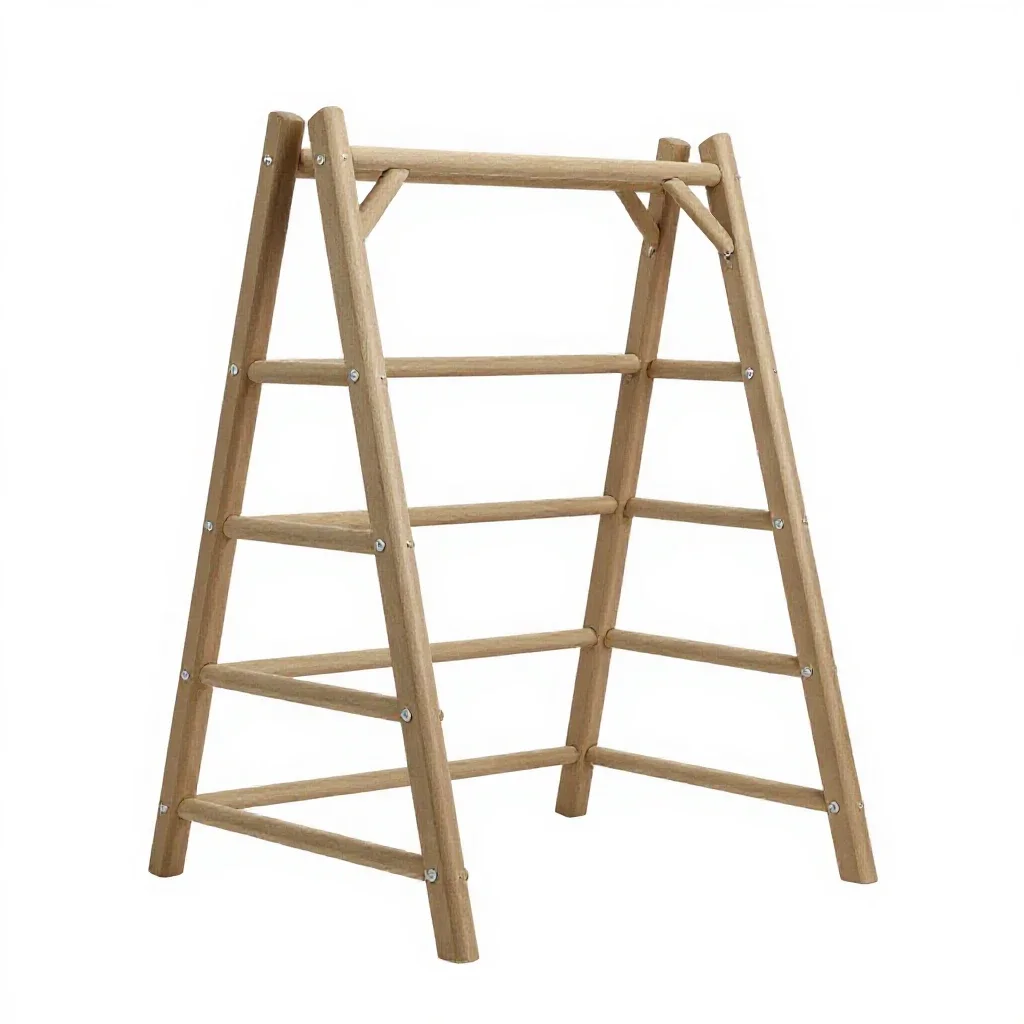 Climbing frame isolated on a white background