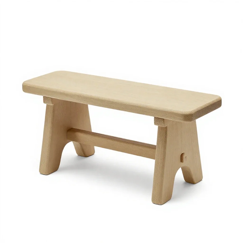Toy tool bench isolated on a white background
