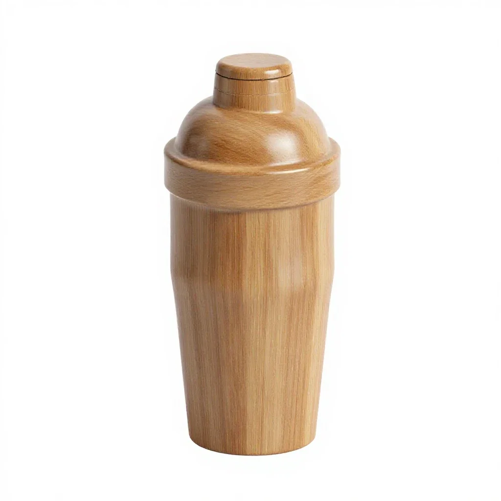 Cocktail shaker isolated on a white background