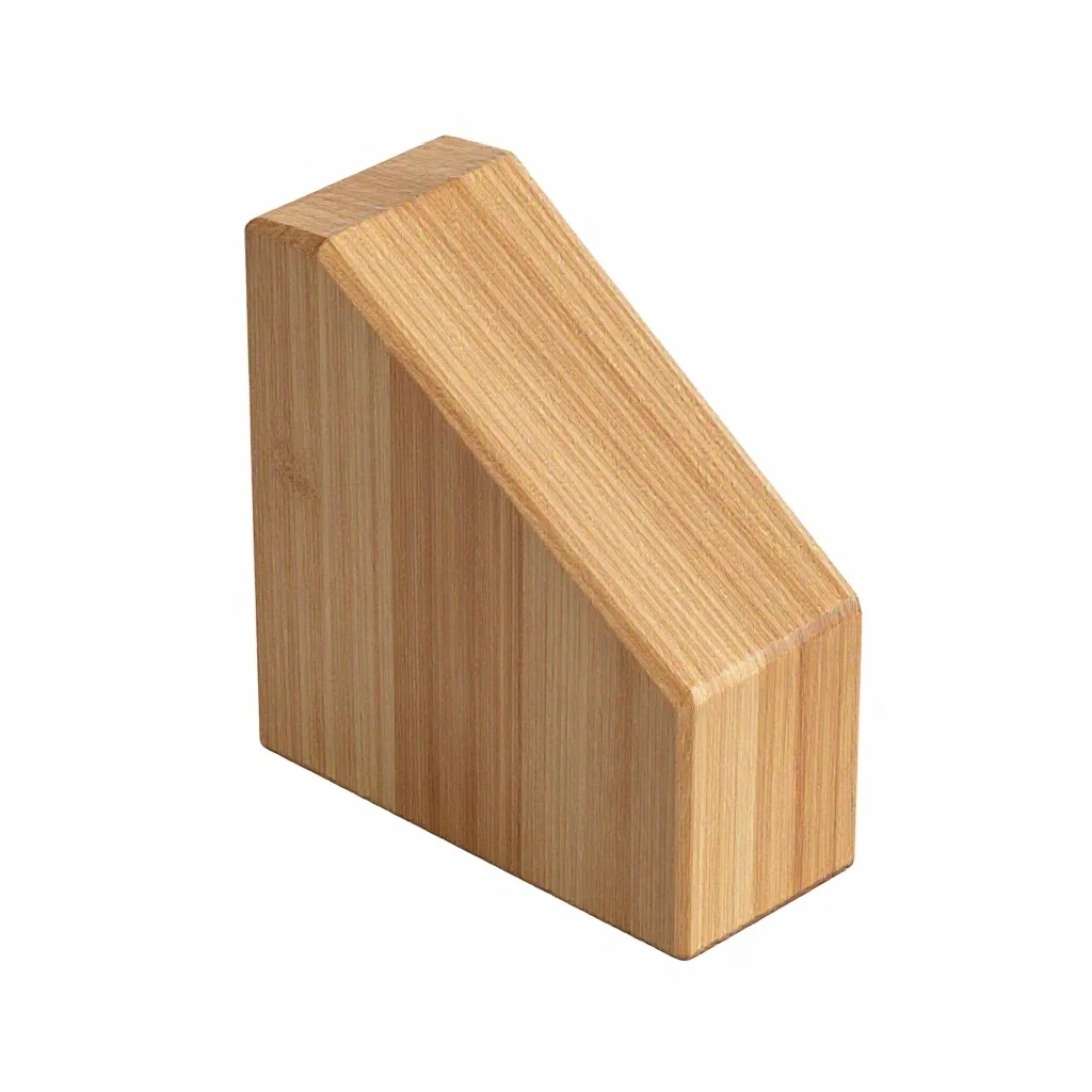 Knife block isolated on a white background