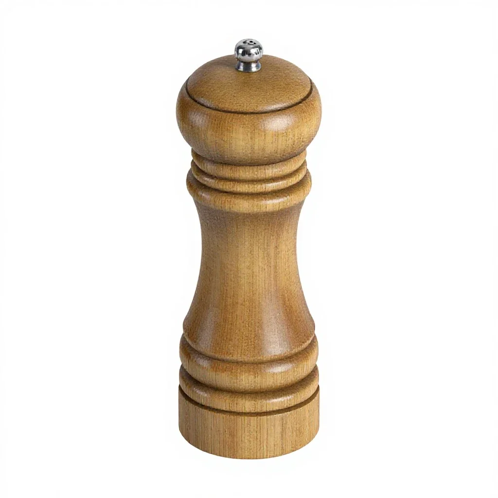 Pepper mill isolated on a white background
