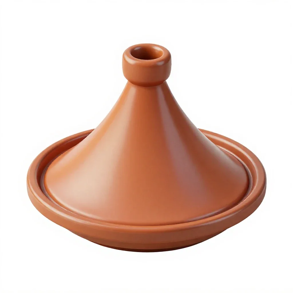 Tagine isolated on a white background