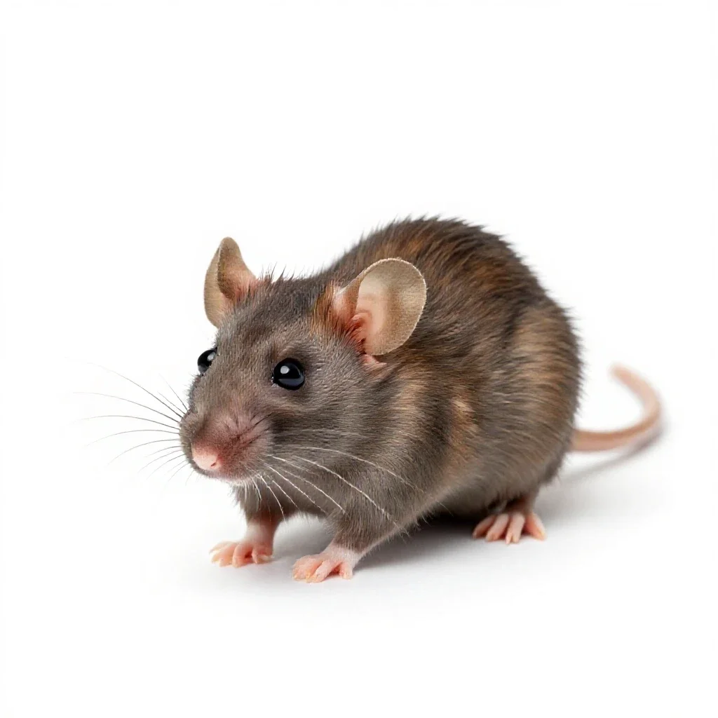 Catnip mouse isolated on a white background