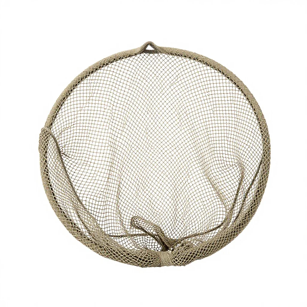 Fish net isolated on a white background