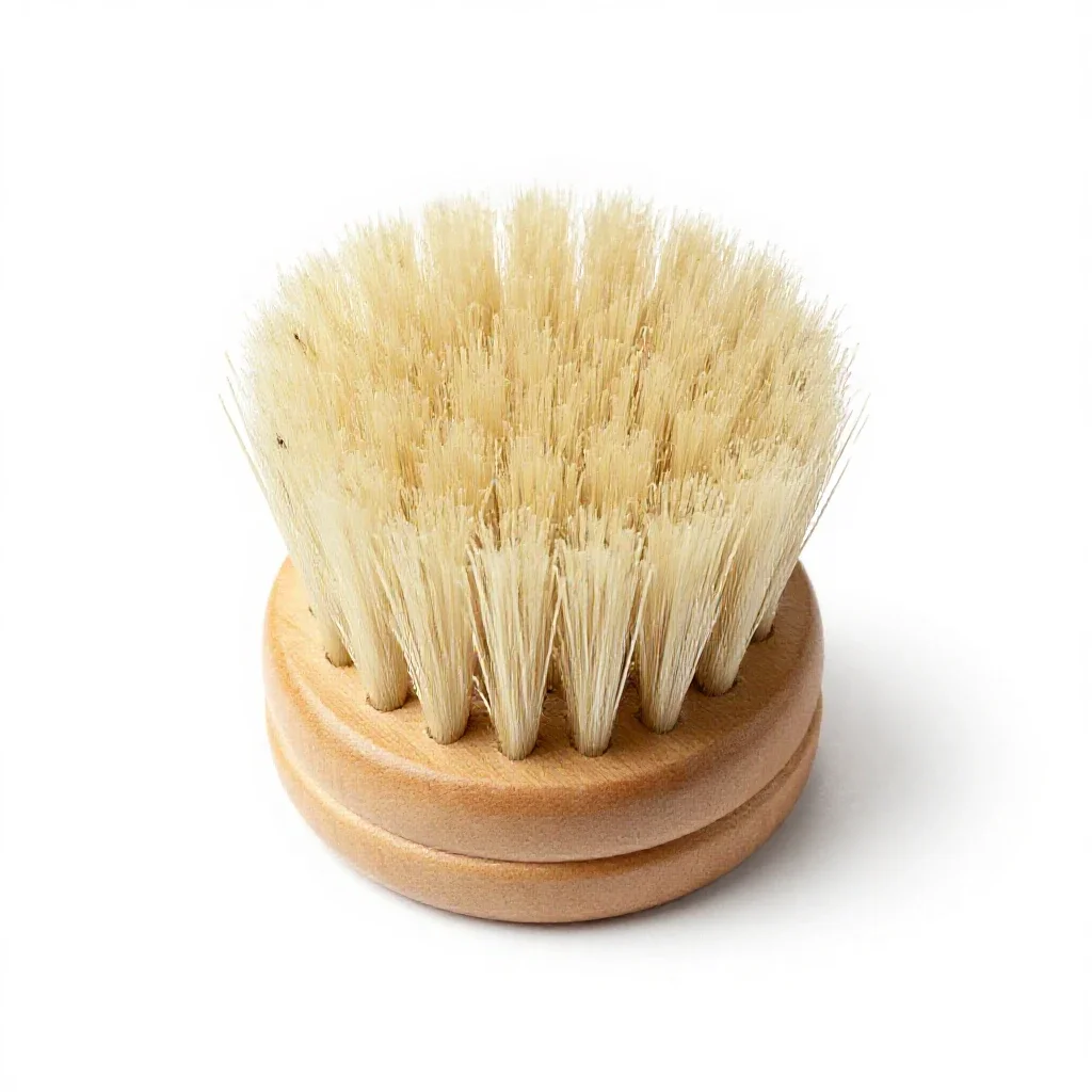 Grooming brush isolated on a white background