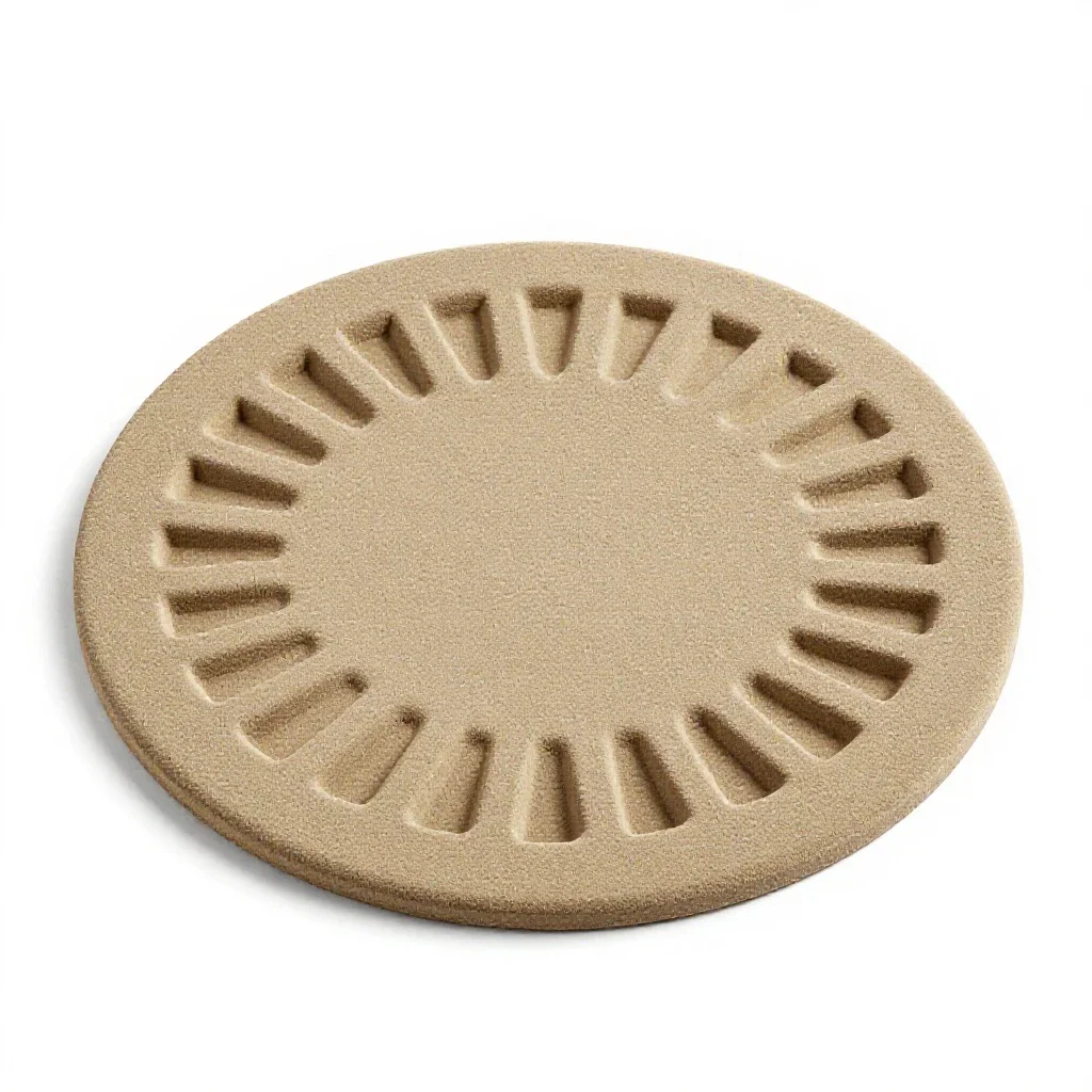 Slow feeder mat isolated on a white background