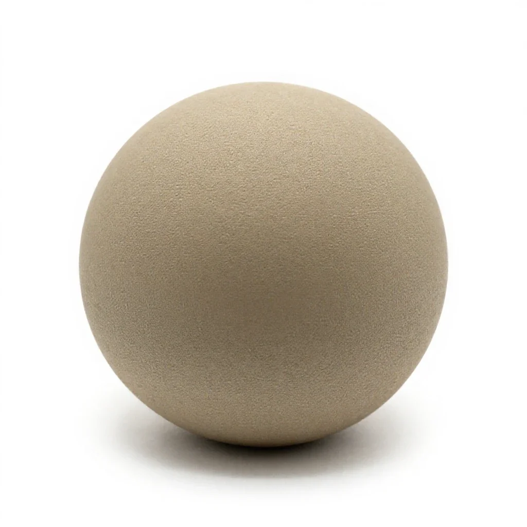 Treat puzzle ball isolated on a white background