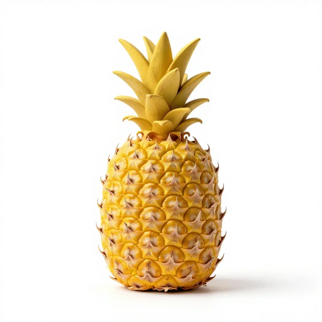 Pineapple isolated on a white background