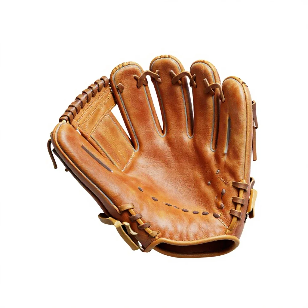 Baseball glove isolated on a white background