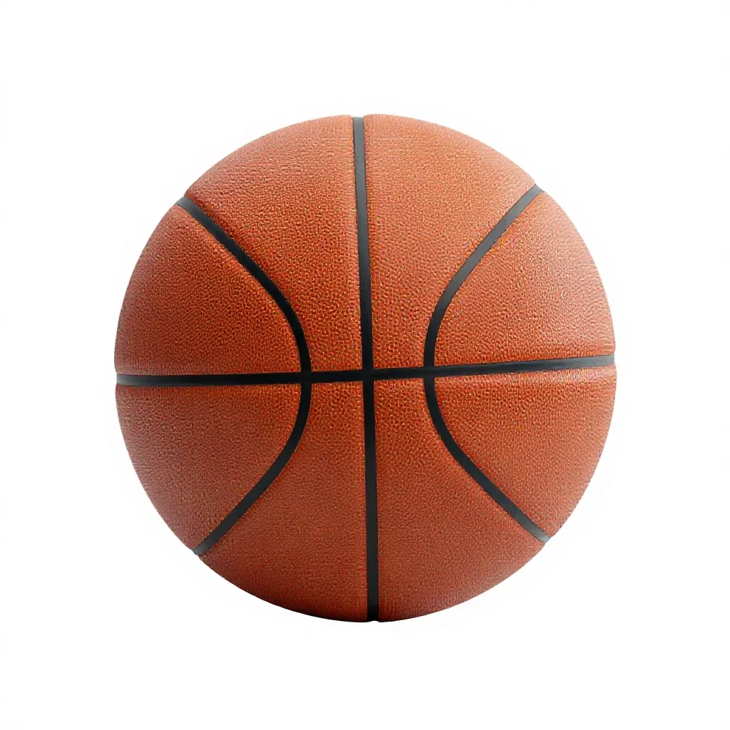 Basketball isolated on a white background
