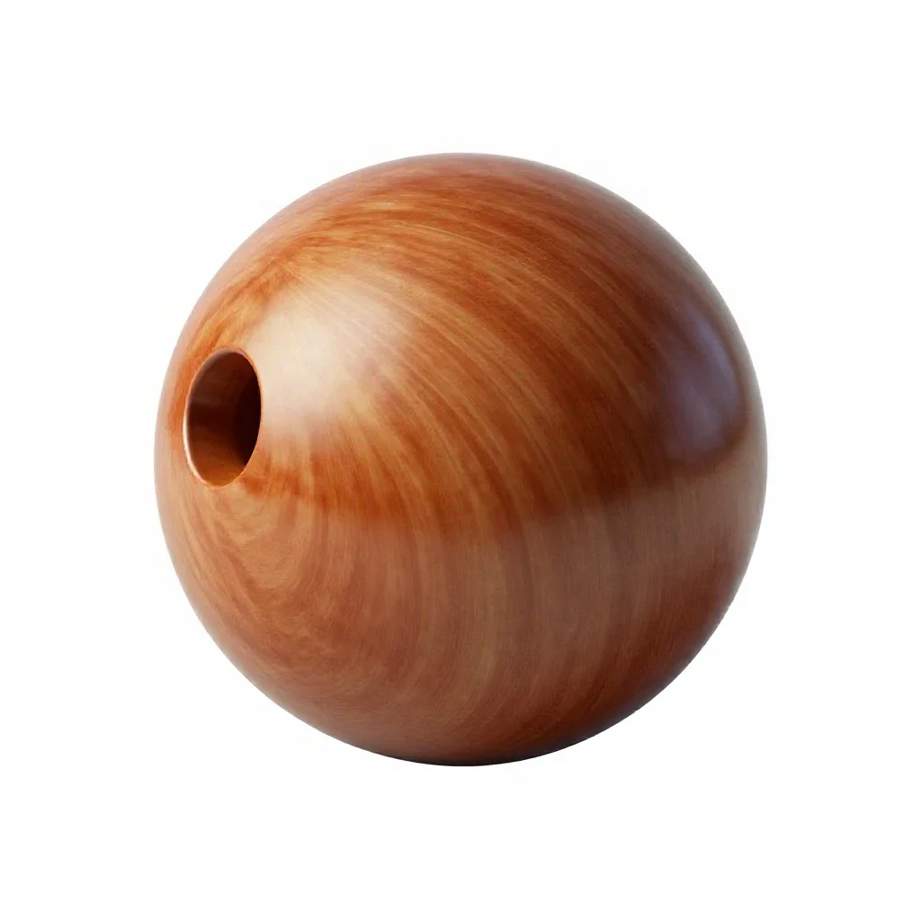 Bowling ball isolated on a white background