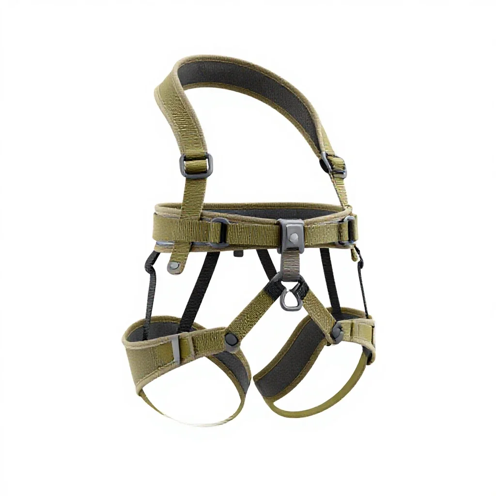 Climbing harness isolated on a white background