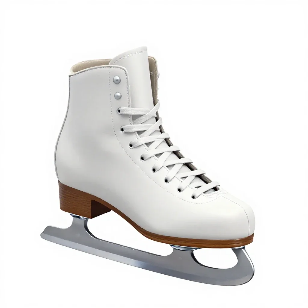 Ice skate isolated on a white background