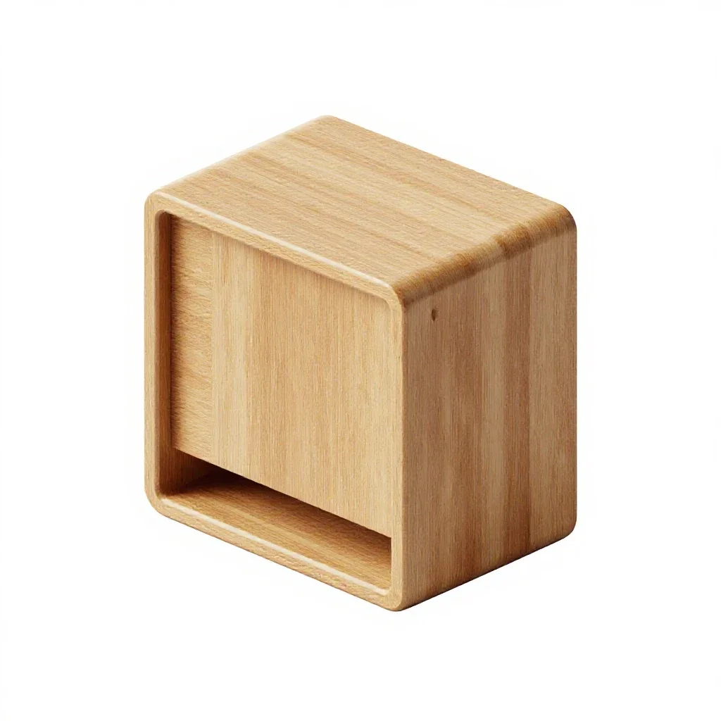 Mini desktop computer isolated on a white background