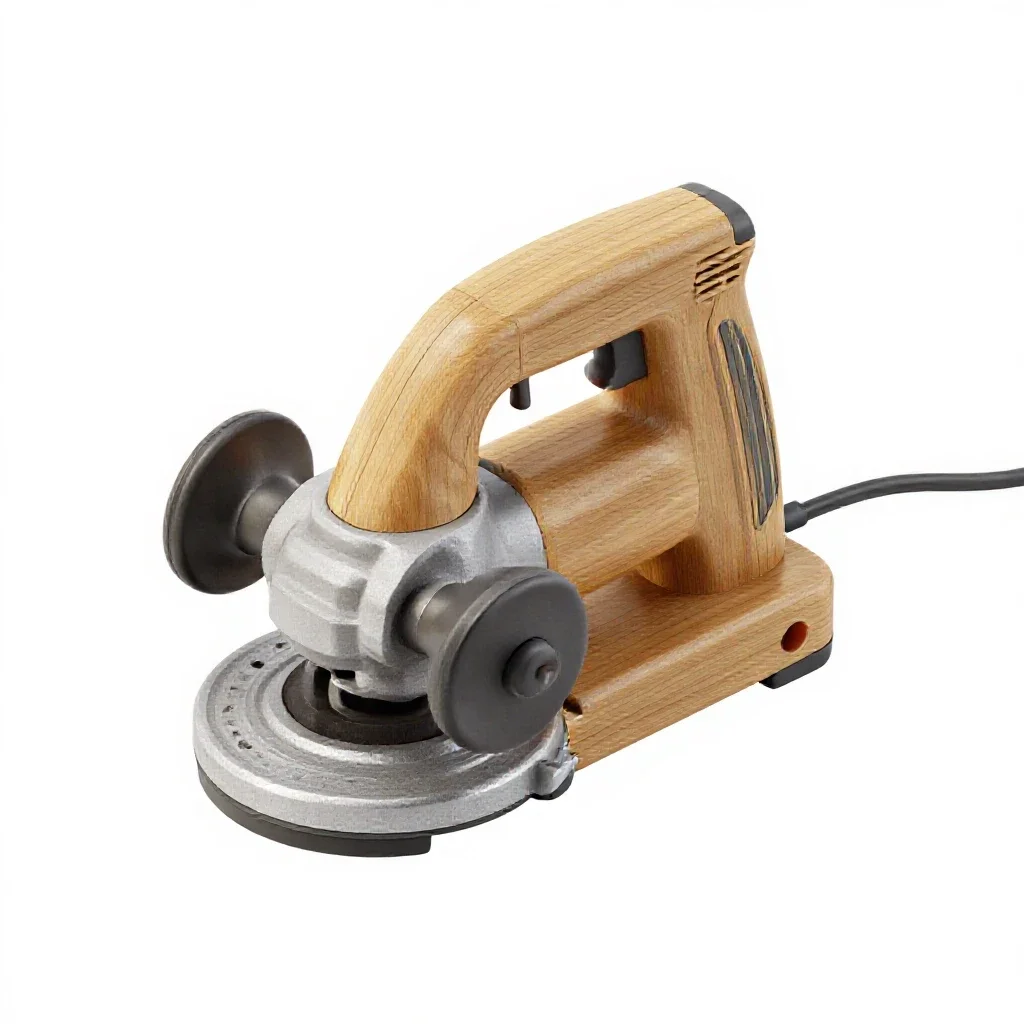 Bench grinder isolated on a white background