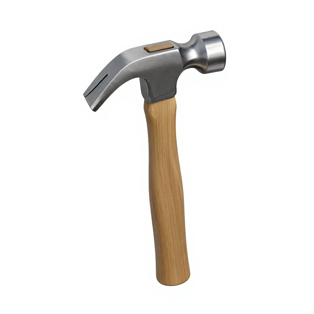 Claw hammer isolated on a white background