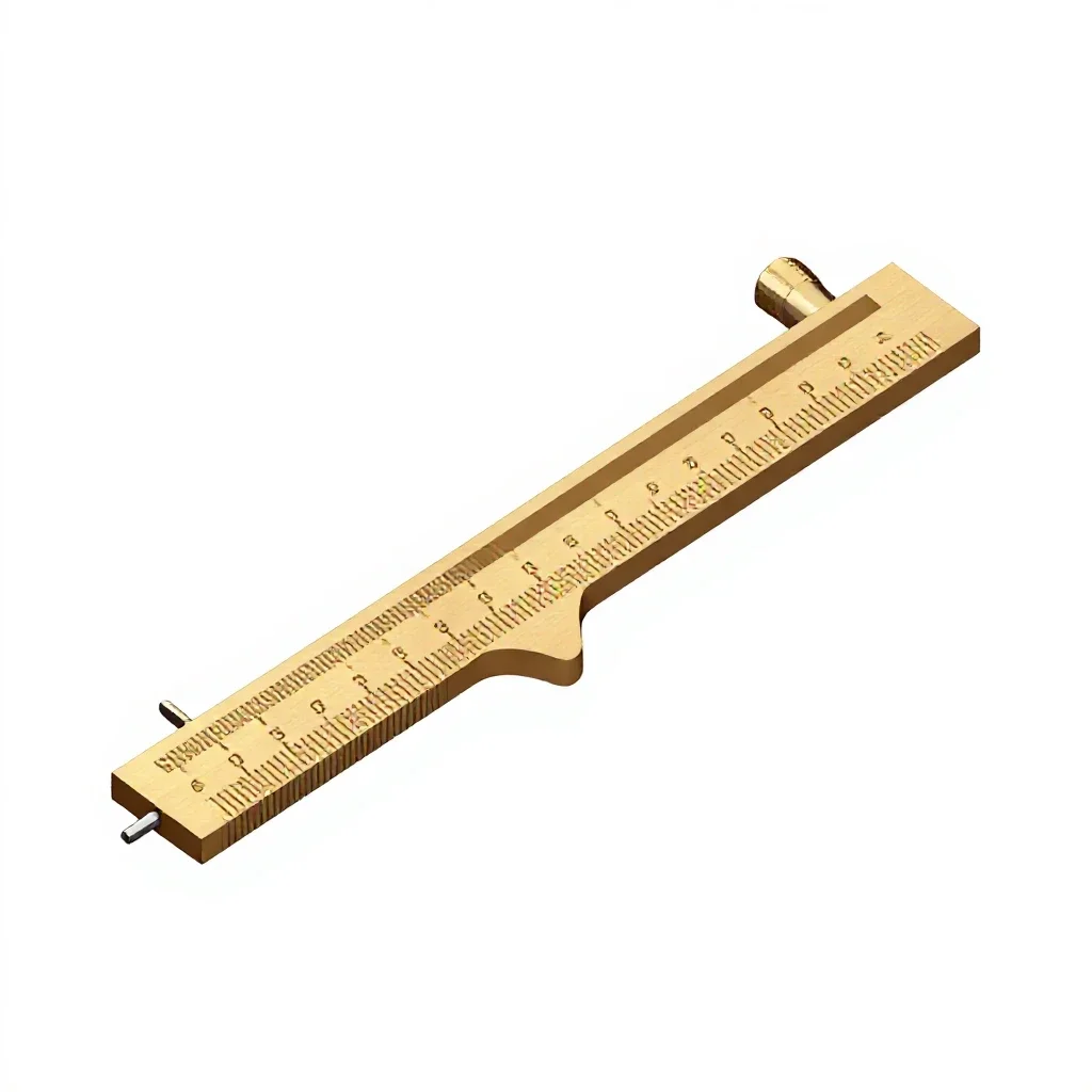 Marking gauge isolated on a white background