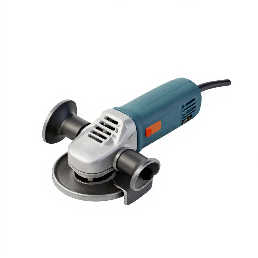 Angle grinder isolated on a white background