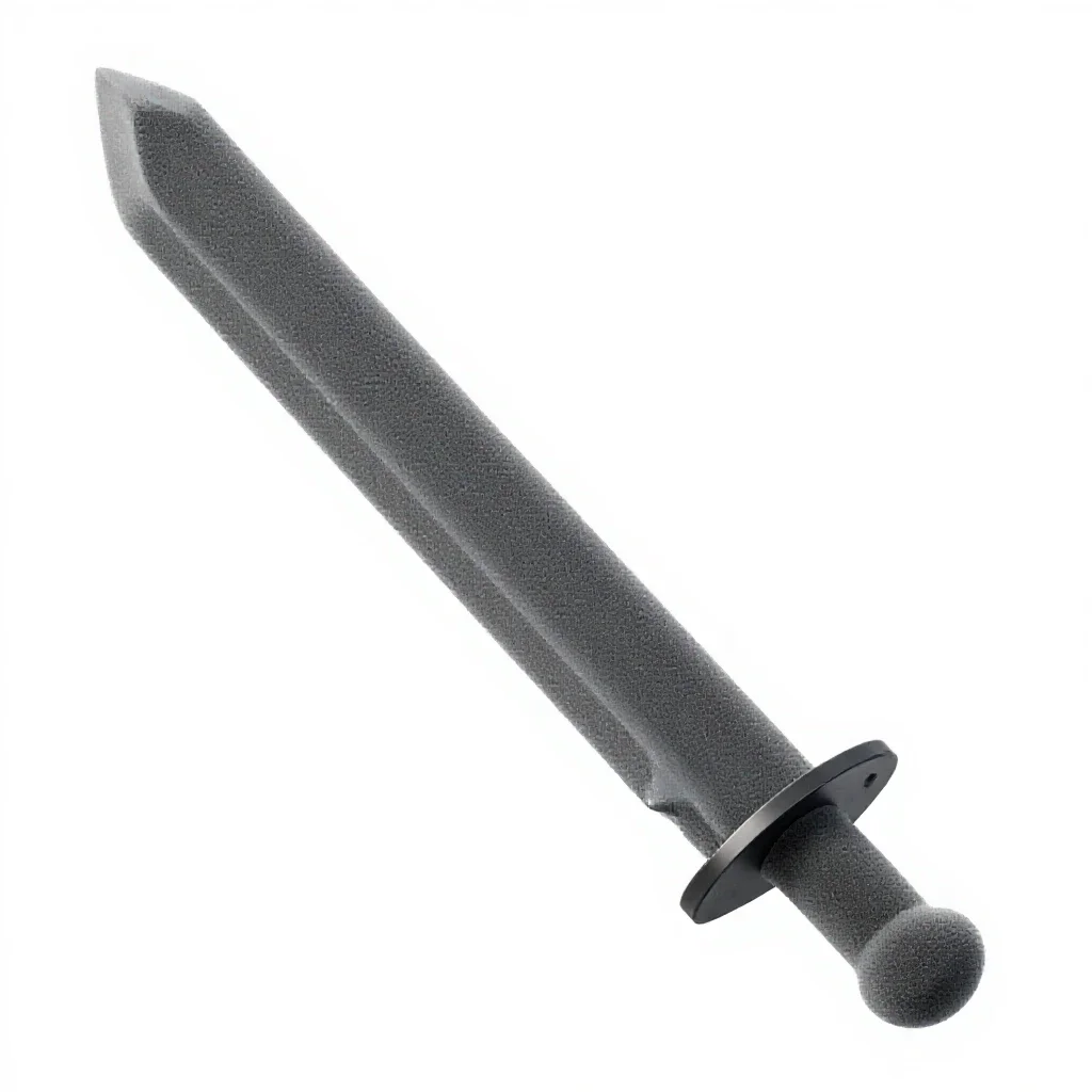 Foam sword isolated on a white background
