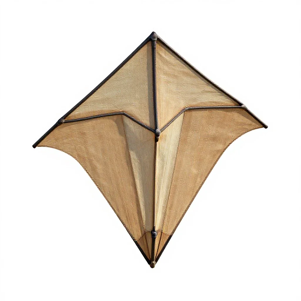 Kite isolated on a white background