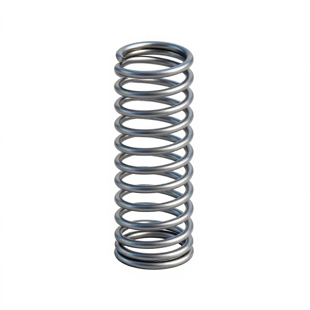 Slinky spring isolated on a white background