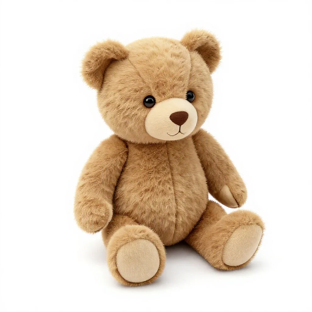 Teddy bear isolated on a white background