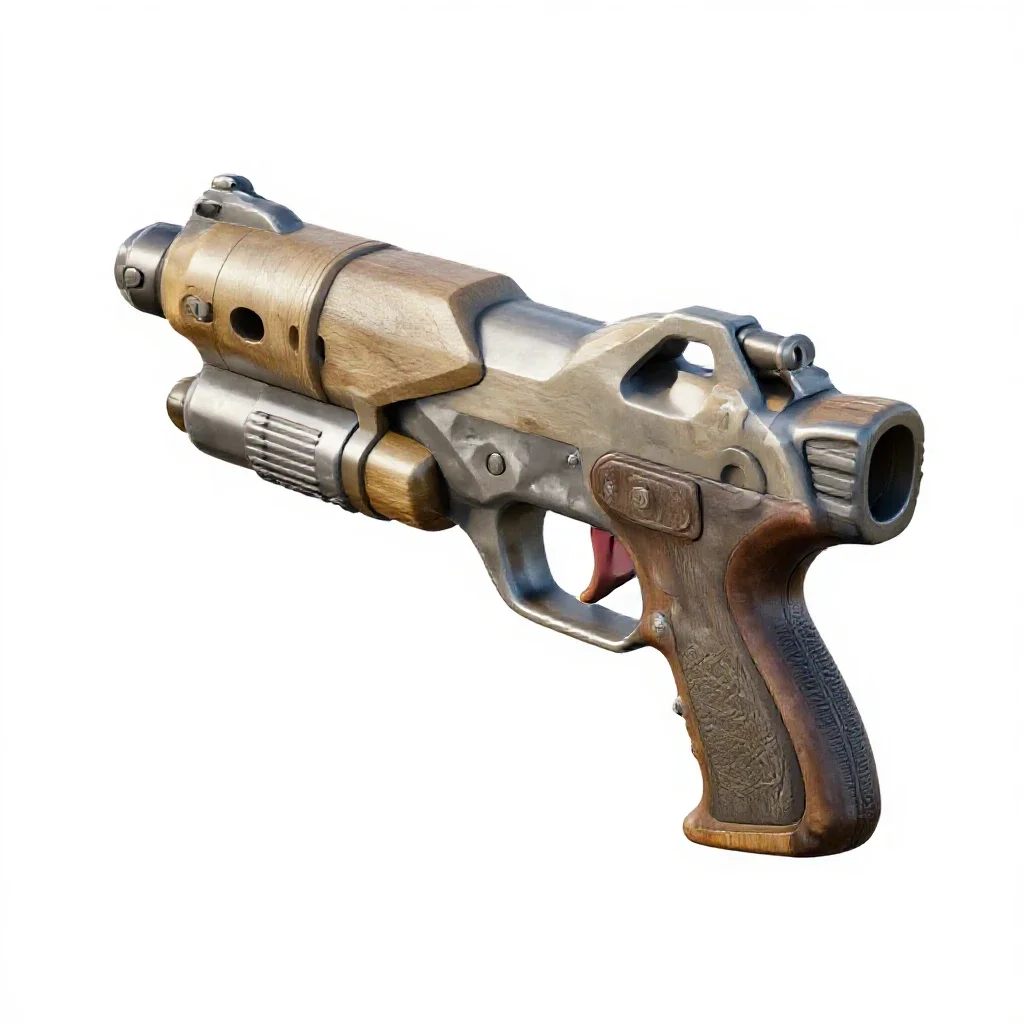 Water gun isolated on a white background
