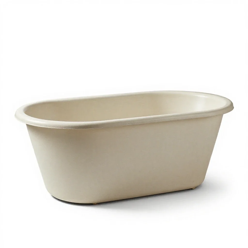 Bathtub isolated on a white background