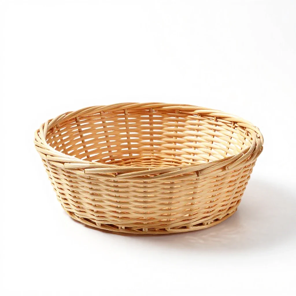 Breadbasket isolated on a white background