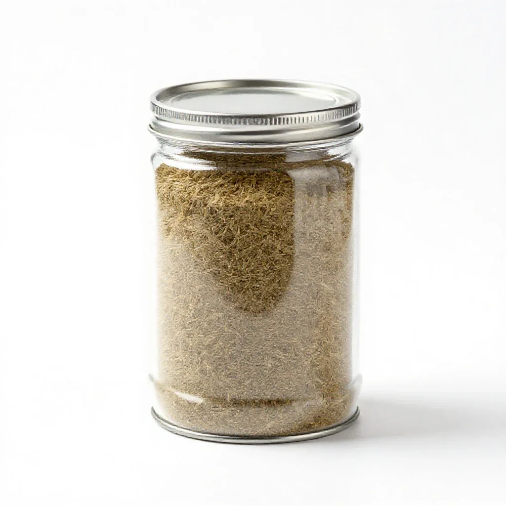 Canister isolated on a white background
