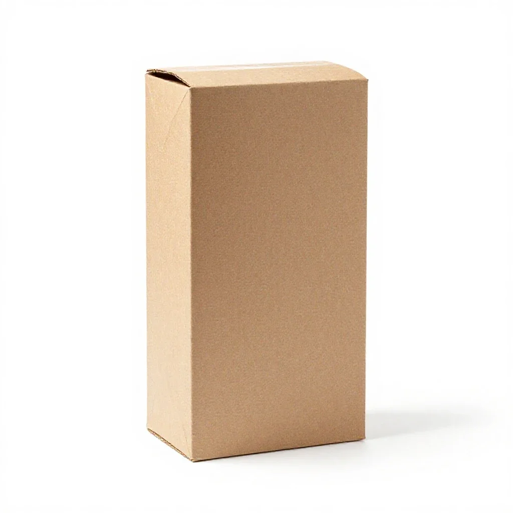 Cereal box isolated on a white background