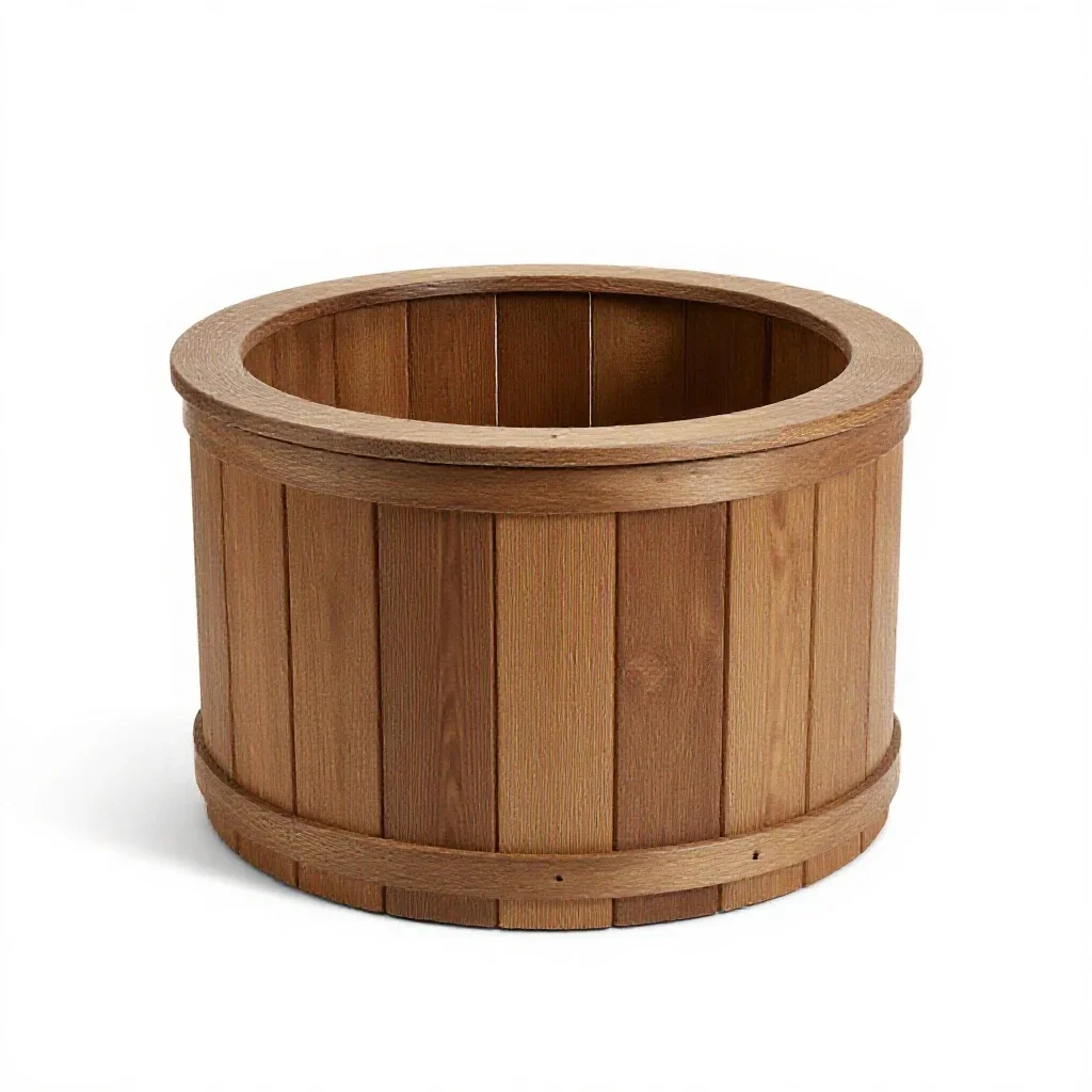 Cesspool isolated on a white background