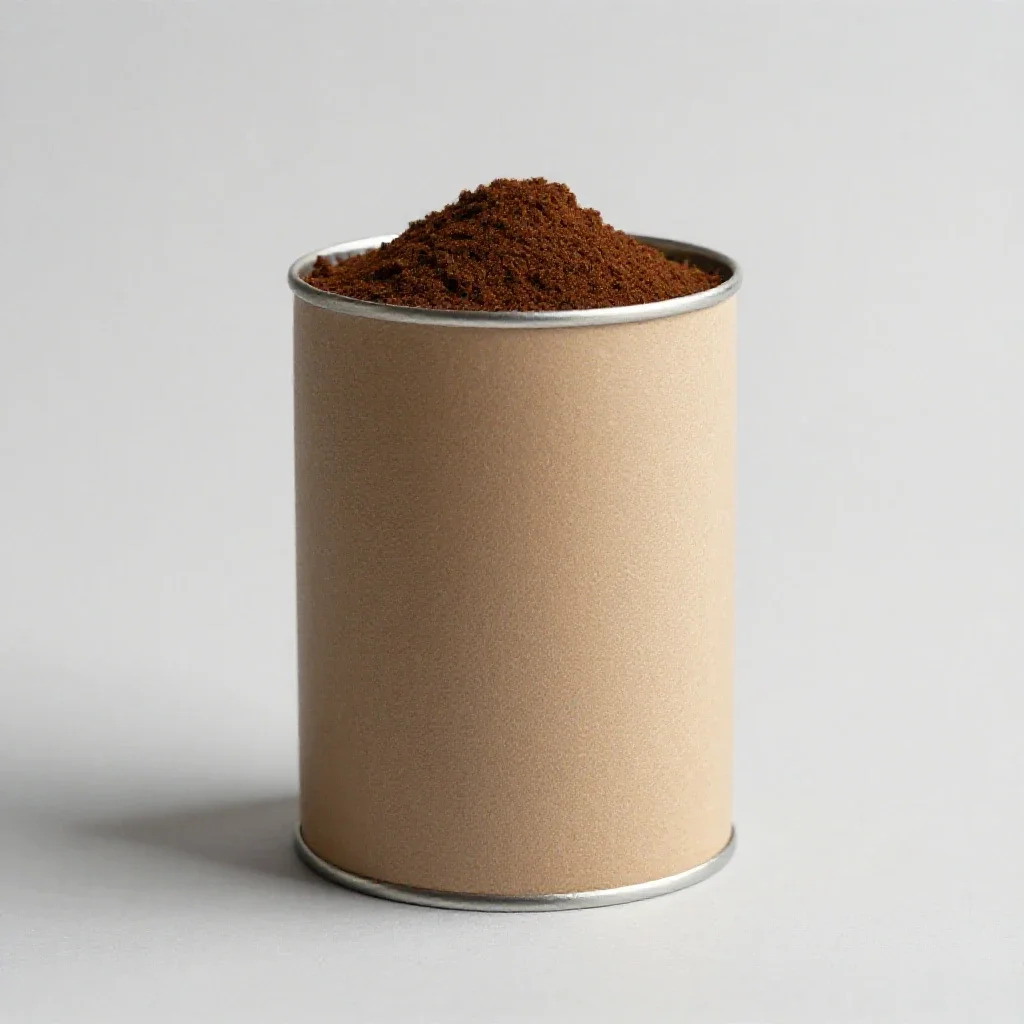 Coffee can isolated on a white background