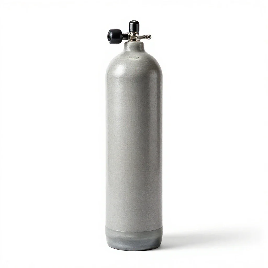 Cylinder isolated on a white background
