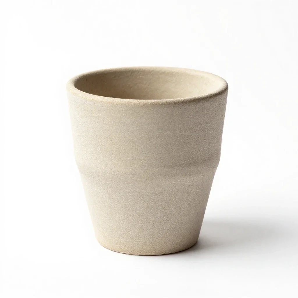 Dice cup isolated on a white background