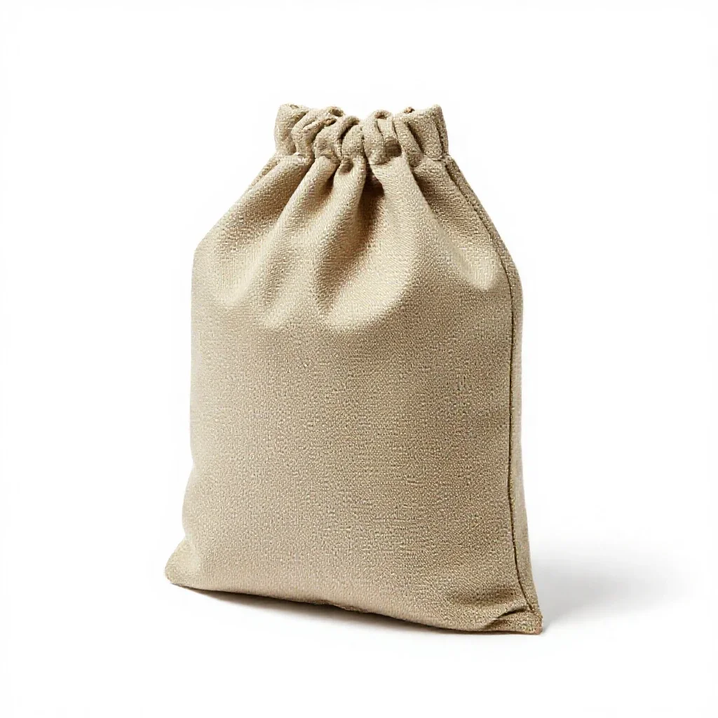 Ditty bag isolated on a white background