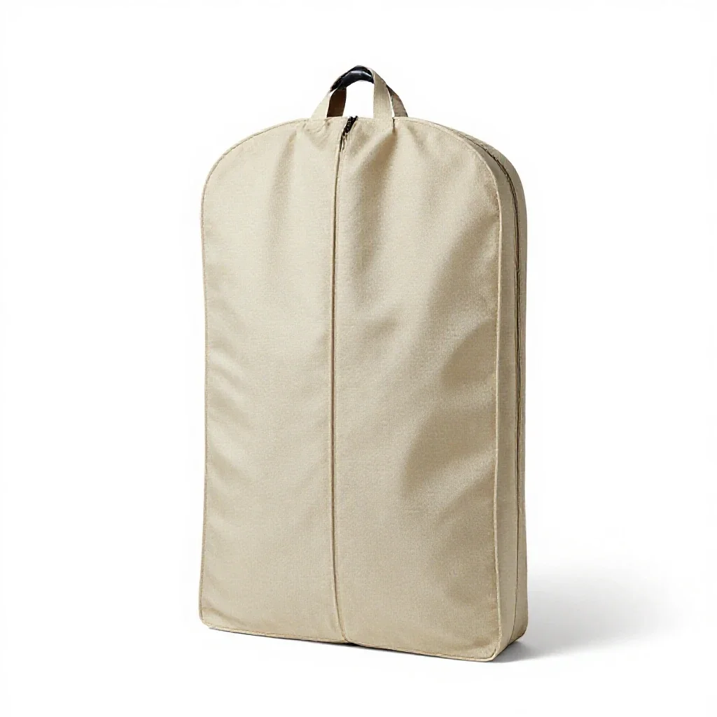 Garment bag isolated on a white background