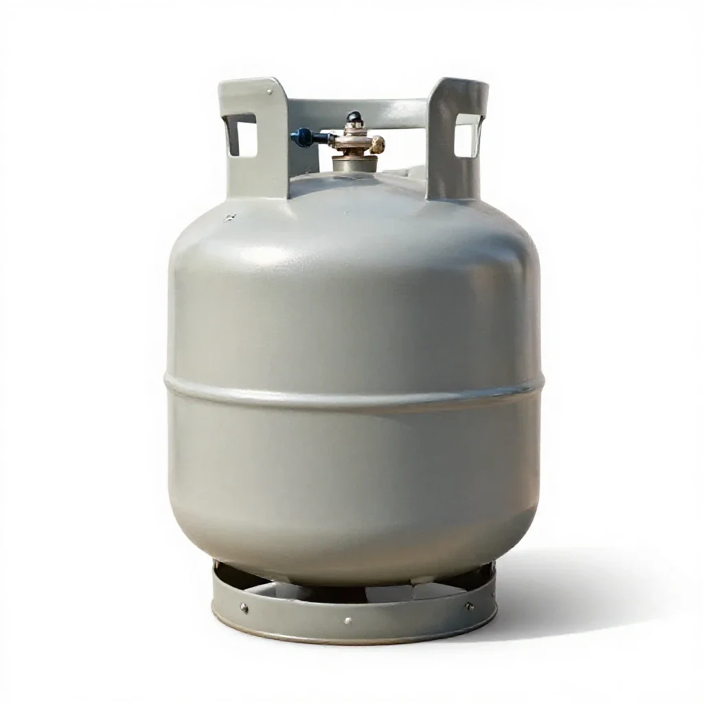 Gas holder isolated on a white background