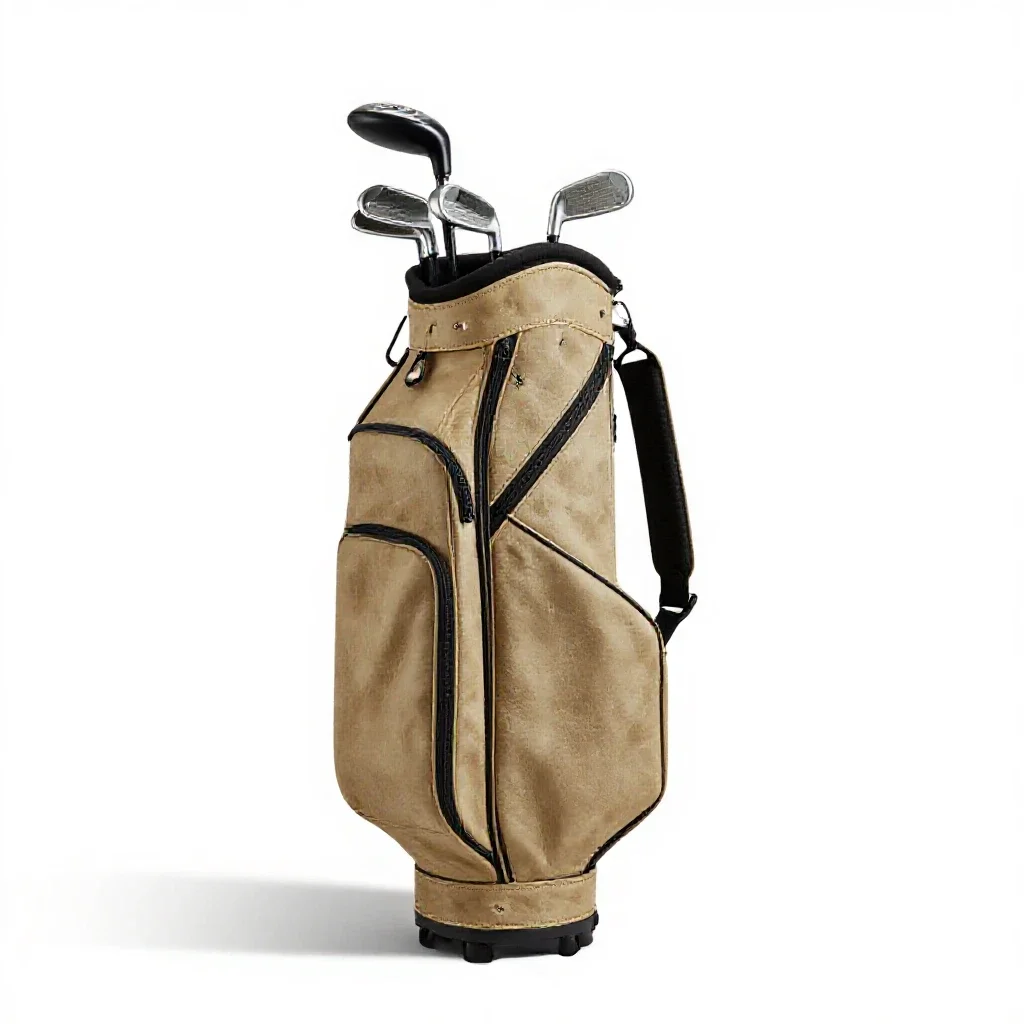 Golf bag isolated on a white background