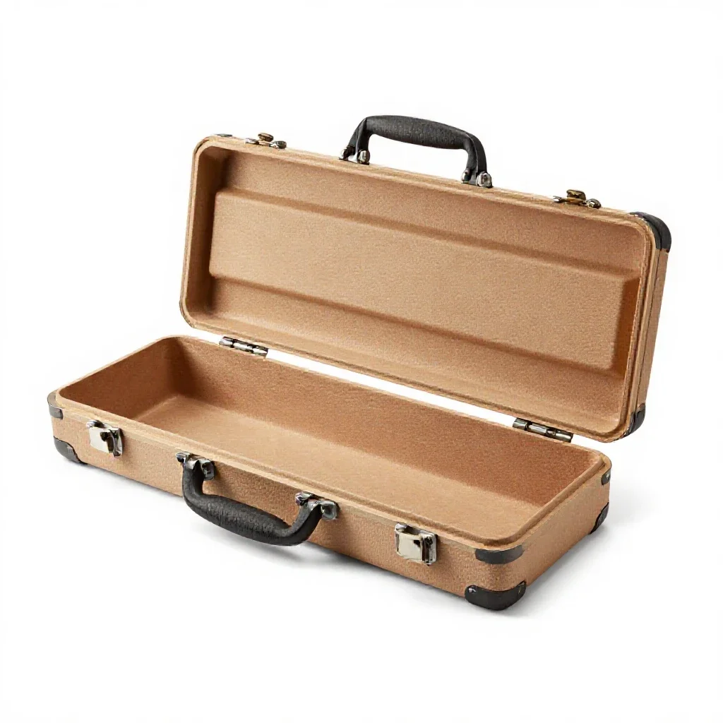 Gun case isolated on a white background