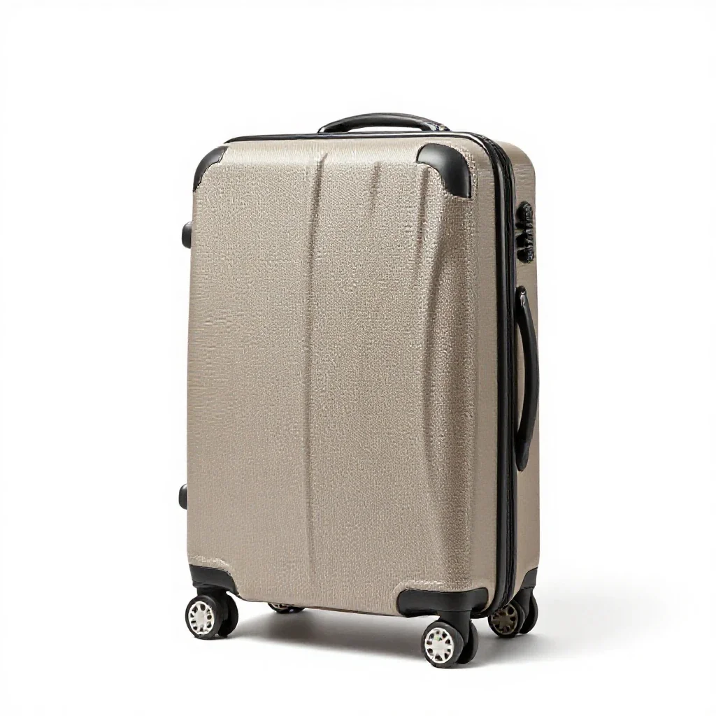 Hand luggage isolated on a white background