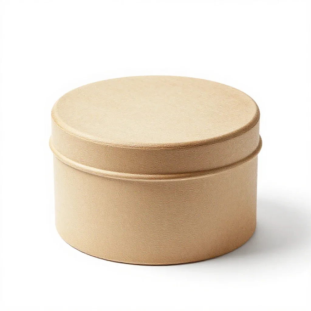 Hatbox isolated on a white background