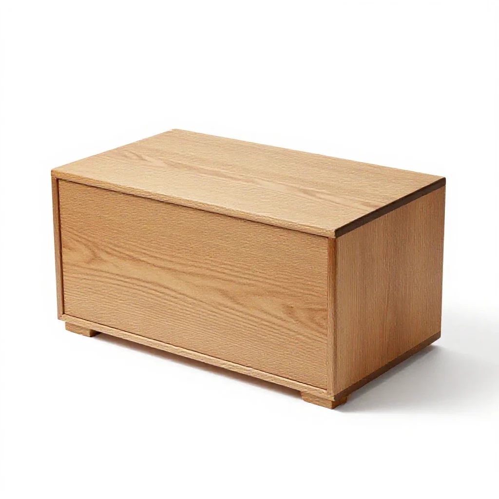 Hope chest isolated on a white background