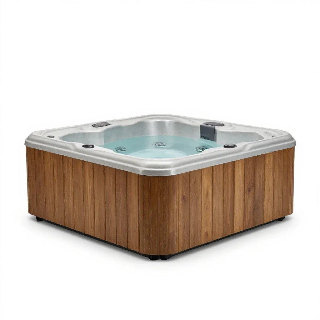 Hot tub isolated on a white background