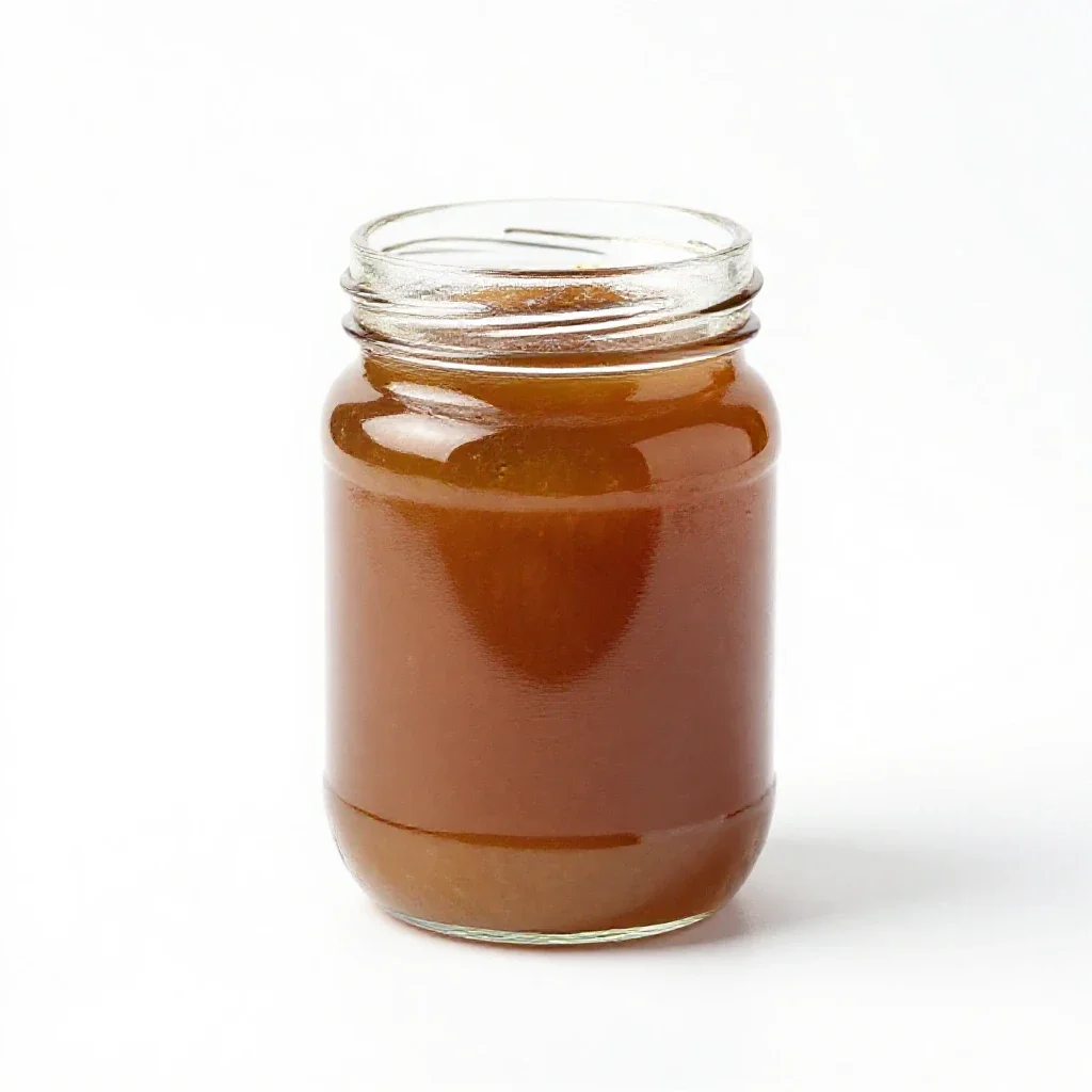 Jampot isolated on a white background