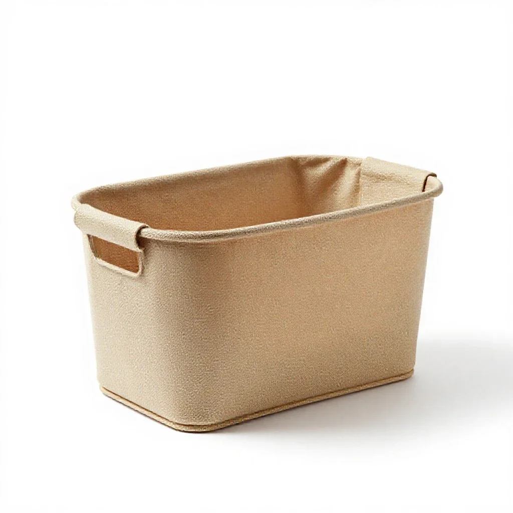 Parts bin isolated on a white background