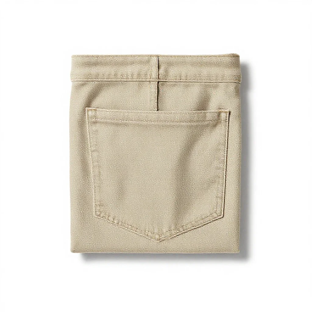Patch pocket isolated on a white background