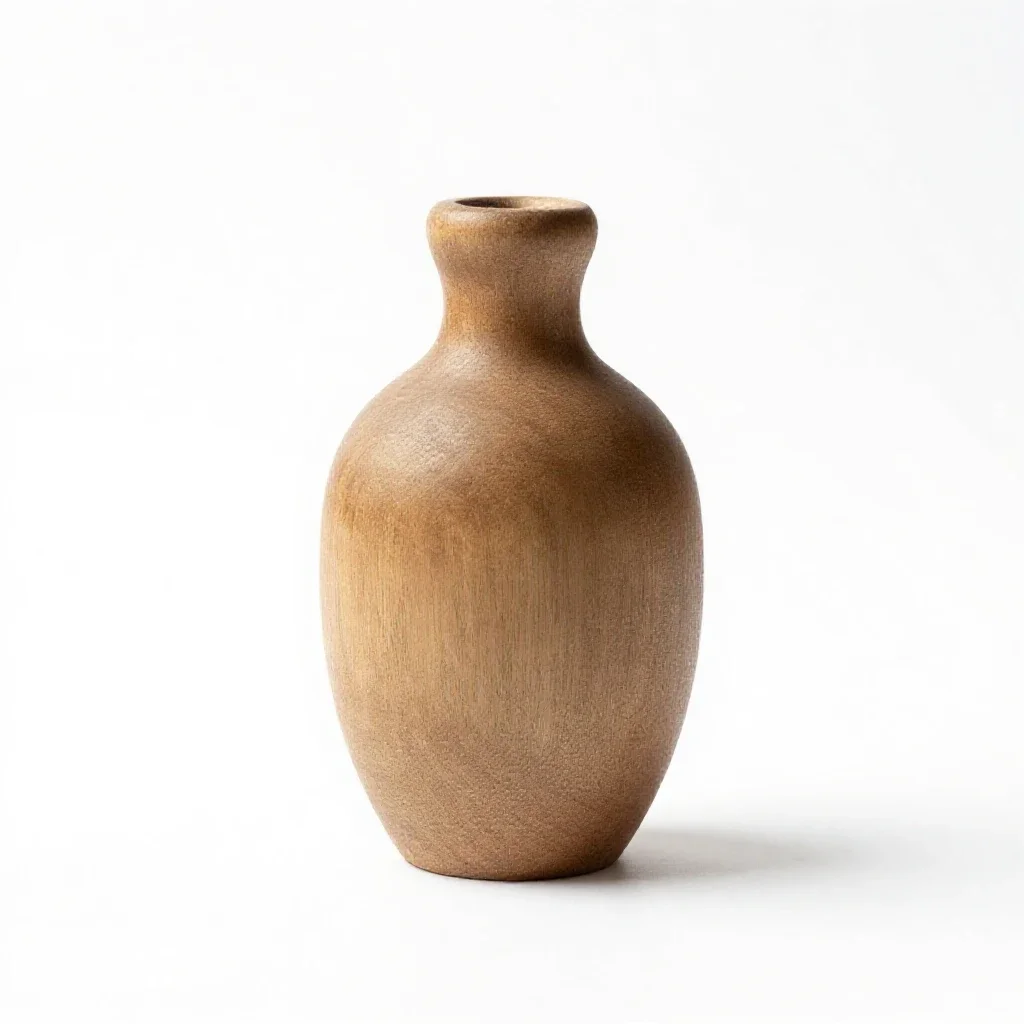 Phial isolated on a white background